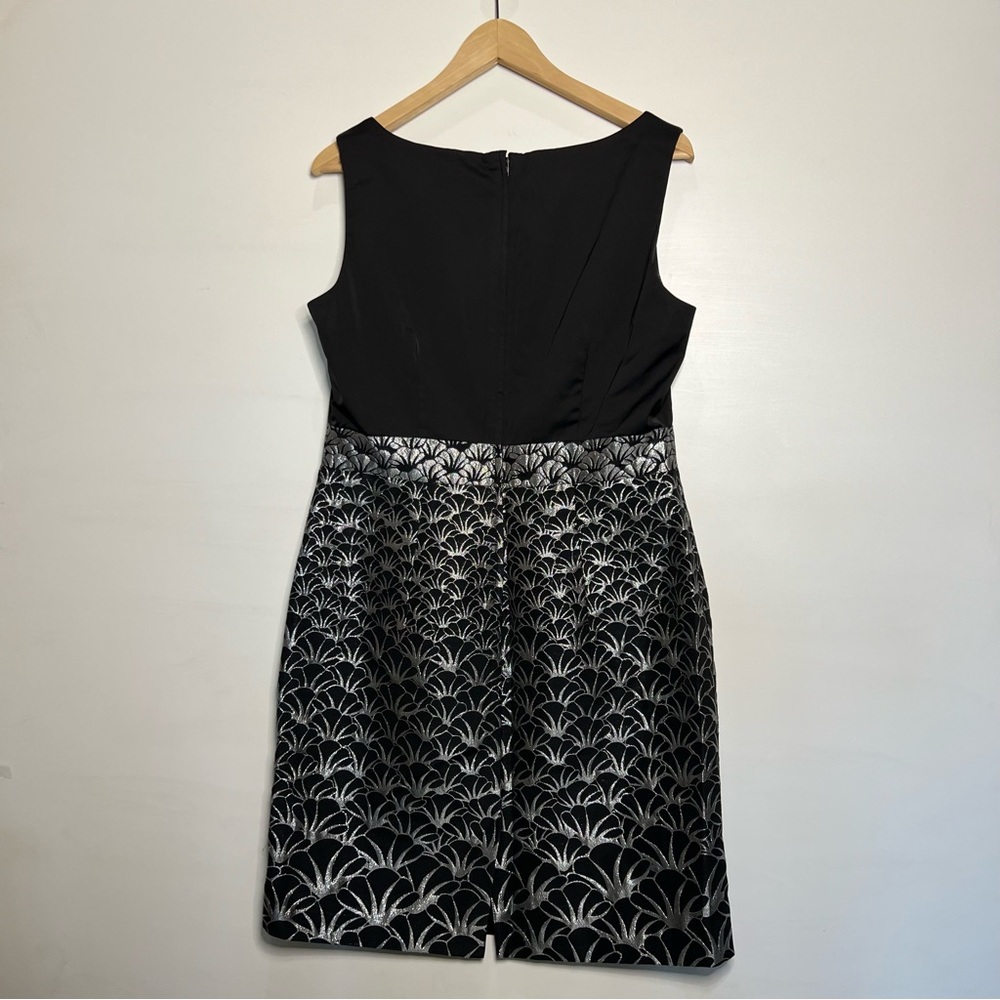 H&M Black Dress with Silver Pattern - Picture 8 of 16
